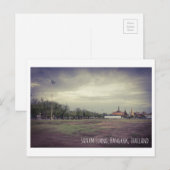Sanam luang Thailand  briefkaart (Voorkant / Achterkant)