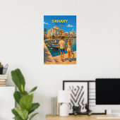 Sanary Poster (Thuiskantoor)