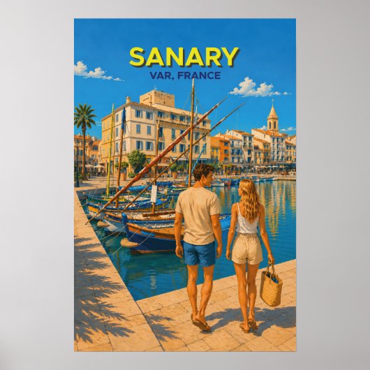 Sanary Poster (Voorkant)
