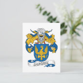 Sanchez Family Crest Briefkaart (Staand voorkant)