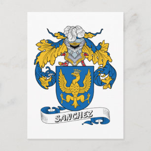 Sanchez Family Crest Briefkaart
