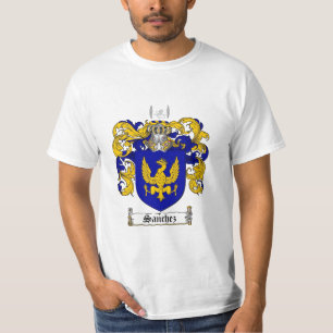 Sanchez Family Crest - Sanchez Coat of Arms T-shirt