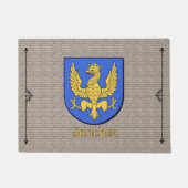 Sanchez Historisch Schild op Cobblestone Deurmat (Voorkant)