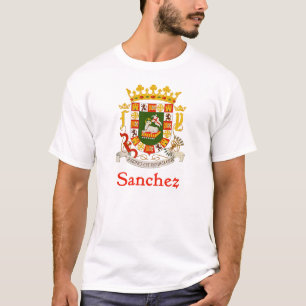 Sanchez Shield of Puerto Rico T-shirt