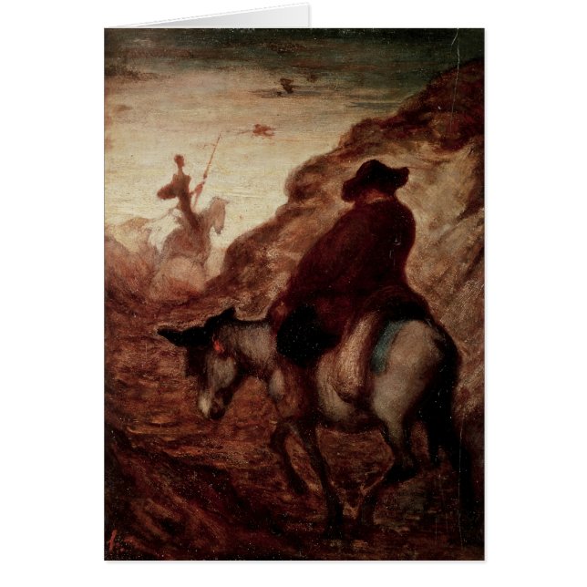 Sancho et Don don Quichotte, 19ème siècle (Devant)