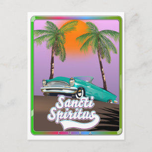 sancti spiritus Cuba reisposter. Briefkaart