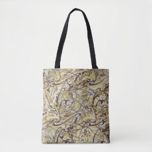 Sanctuary en Zelfliefde Spa Abstract Goud Marmer Draagtas