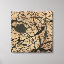 Sanctuary Pollock Geïnspireerde Abstract
