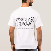 Sanctuary world - light - New Reality (f/b) T-shirt (Achterkant)