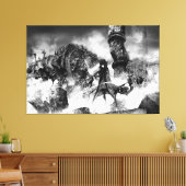 Sanctum of the End Canvas Afdruk (Insitu (Woonkamer))