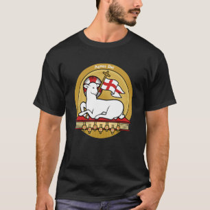 Sanctus Agnus dei Lamb God Traditionele Latijnse M T-shirt