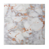 Sand Accents and White Abstract Pattern Tegeltje (Voorkant)