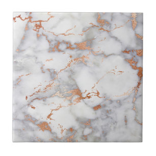 Sand Accents and White Abstract Pattern Tegeltje