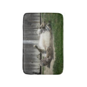 Sand Bathing Donkey Badmat (Voorkant Verticaal)