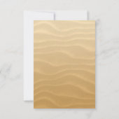 Sand Beach Seashells Beach Wedding RSVP (Dos)