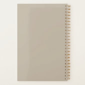 Sand Beige Planner with Spelled-out Year (Dos)