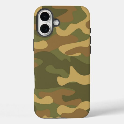 Sand Brown Camo Case-Mate iPhone Case (Achterkant)