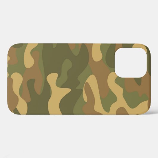 Sand Brown Camo Case-Mate iPhone Case (Achterkant (horizontaal))