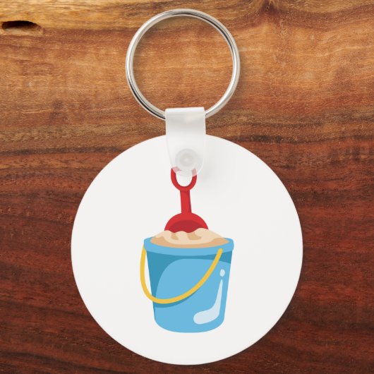 Sand Bucket Sleutelhanger (Voorkant)