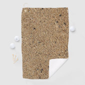 Sand Camo Pattern Golfhanddoek (Insitu)