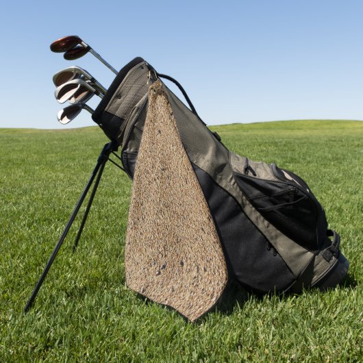 Sand Camo Pattern Golfhanddoek (Groen)
