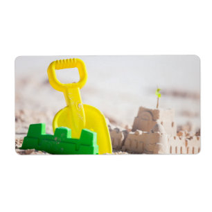 Sand castle etiket