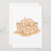 Sand Castle Kaart (Voorkant / Achterkant)