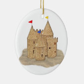 Sand Castle Keramisch Ornament (Rechts)