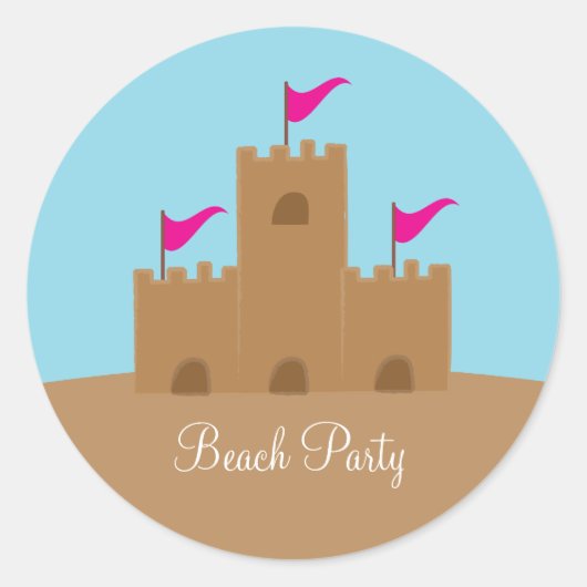 Sand Castle Stickers (Voorkant)