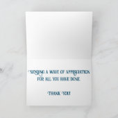 "Sand Castle Tools" Dank u kaart (Binnen)