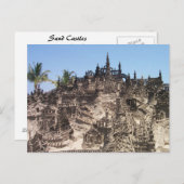 Sand Castles Briefkaart (Voorkant / Achterkant)