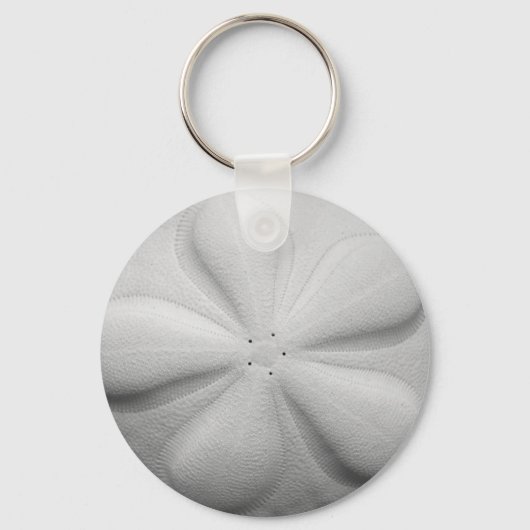 Sand Dollar - Aangepaste sleutel voor weduwschap Sleutelhanger (Achterkant)