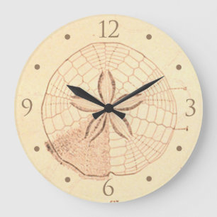Sand Dollar Beach House Clock Grote Klok