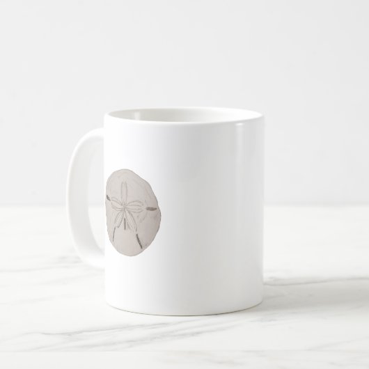 Sand Dollar Beach Koffiemok (Voorkant links)