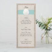 Sand Dollar Beach Menu Mariage (Debout devant)