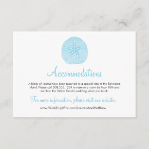 Sand Dollar Beach Wedding Accommodatie Kaart