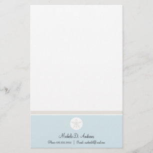 Sand Dollar Briefpapier