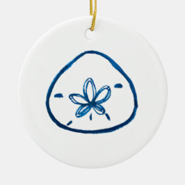 Sand Dollar Coastal Ornament Decoration