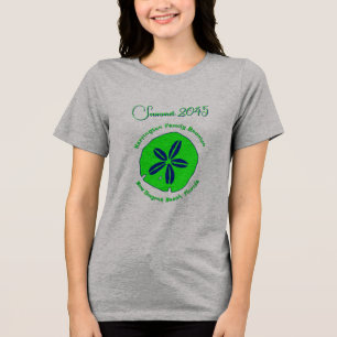 Sand Dollar Keepsake Family Reunion Tri-Blend Shirt