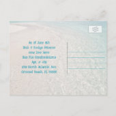 Sand Dollar Nouvelle Adresse Carte Postale Faire-p (Dos)