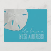 Sand Dollar Nouvelle Adresse Carte Postale Faire-p (Devant)