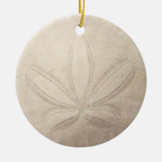 Sand Dollar Round Ornament (Voorkant)