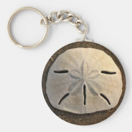 Sand Dollar Seashell Zand Beach Sleutelhanger
