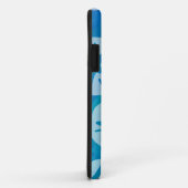 Sand Dollar White en Blue Pattern Case-Mate iPhone Case (Achterkant/rechts)