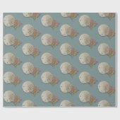 Sand Dollar Zee Coral Cadeaupapier (Vlak)