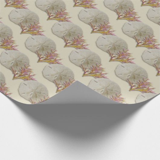 Sand Dollar Zee Coral Cadeaupapier (Hoek)