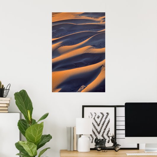Sand Dune Abstract Poster (Thuiskantoor)