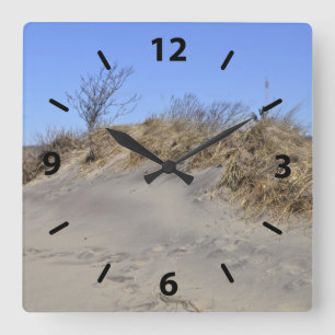 Sand Dune Beach Wall klok