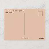 Sand Dunes and Talacre Lighthouse Wales Briefkaart (Achterkant)