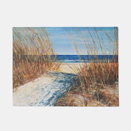 Sand Dunes Art Beach House Coastal Decor Deurmat (Voorkant)
